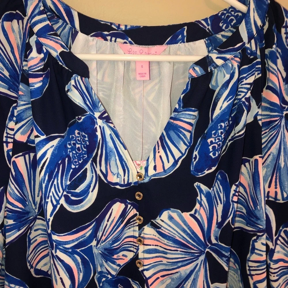 NWT Lilly Pulitzer In Reel Life Brynle Dress - Picture 5 of 9